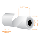 2.28'' X 213' White - 1.5'' core |  Direct Thermal Linerless